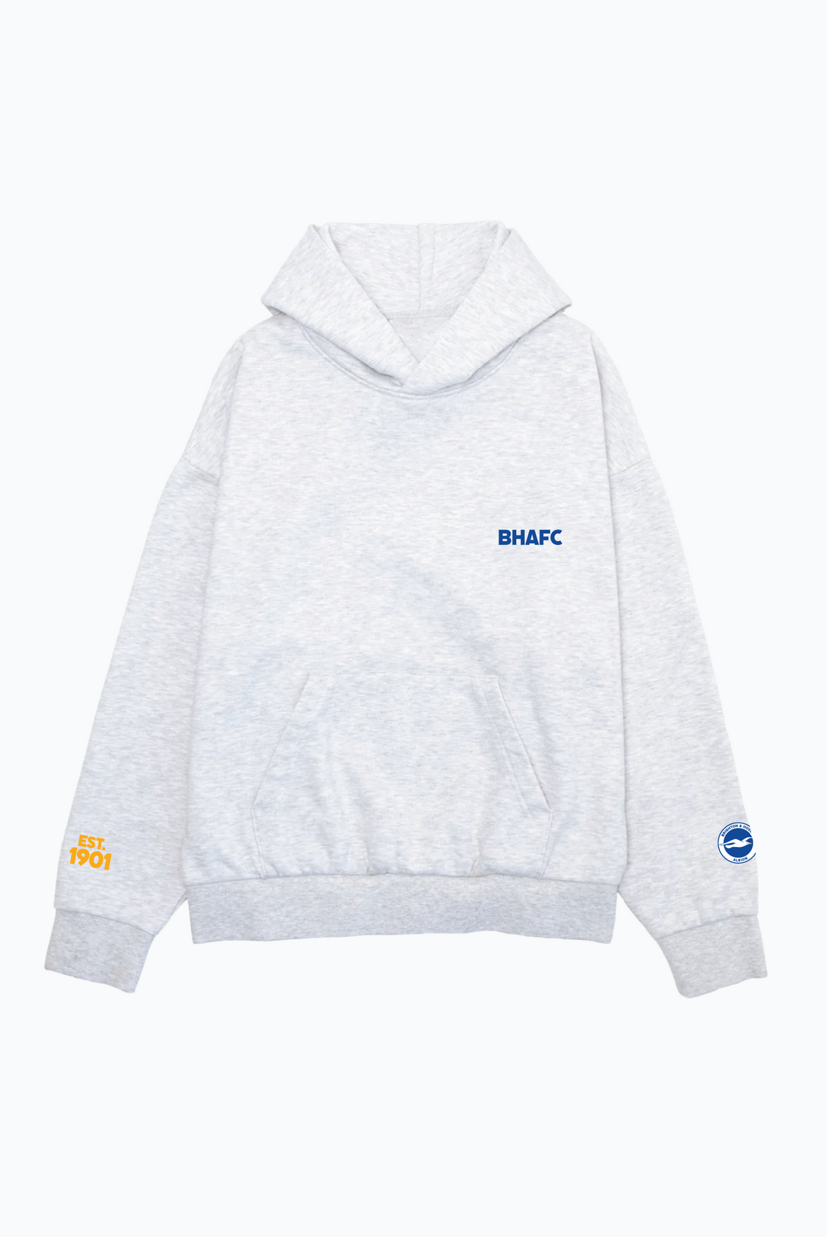 Brighton & Hove Albion F.C. SuperHeavyâ¢ï¸ Hoodie - Ash