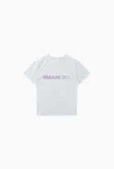 P/C x Mean Girls Rhinestone Baby Tee - White