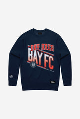 Bay FC Vintage Crewneck - Navy