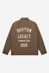 Boston Legacy FC Work Jacket - Walnut