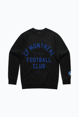 CF Montreal Essentials Heavyweight Crewneck - Black