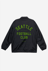 Seattle Sounders FC Essentials Coach Jacket - Black