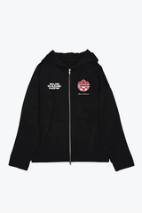 Canada Soccer SuperHeavyâ¢ï¸ Full Zip Hoodie - Black