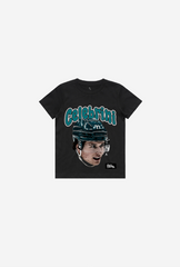 Macklin Celebrini Kids T-Shirt - Black