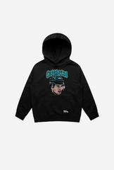 Macklin Celebrini Kids Hoodie - Black