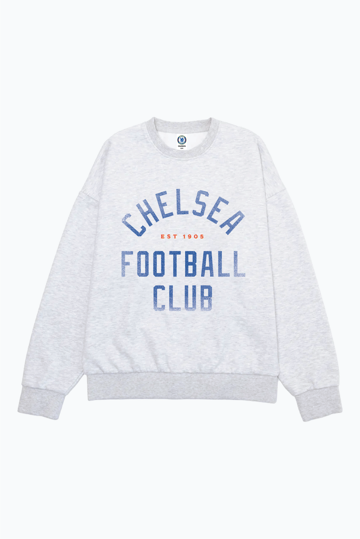 Chelsea FC SuperHeavyâ¢ï¸ Crewneck - Ash