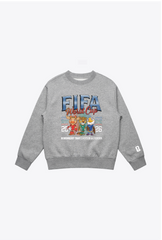 FIFA World Cup 2026â¢ Mascots Kids Crewneck - Grey