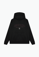 FC Barcelona Team Vintage Heavyweight Hoodie - Black