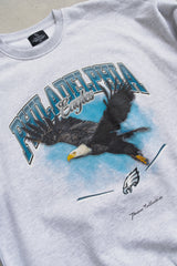 Philadelphia Eagles Mascot SuperHeavyâ¢ï¸ Crewneck - Ash