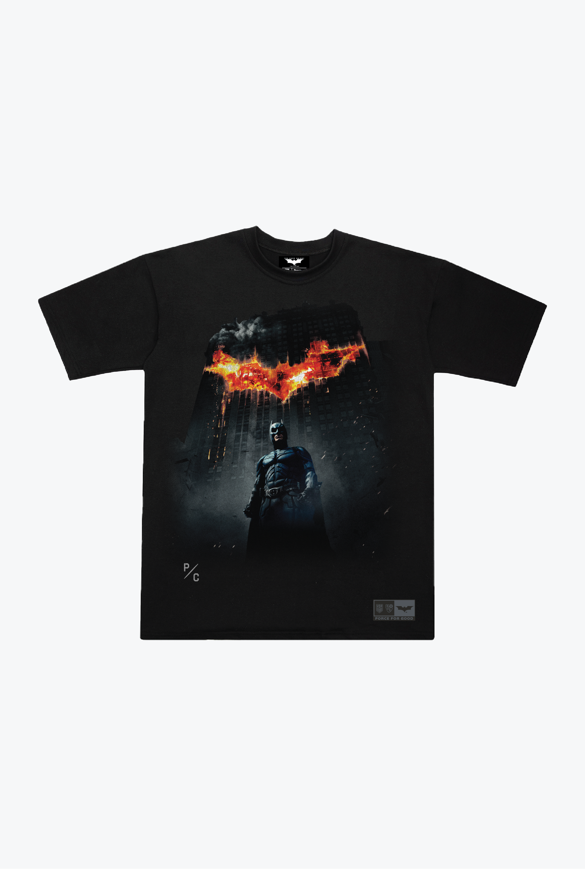 US Soccer | DC The Dark Knight Heavyweight T-Shirt - Black