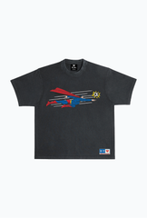 US Soccer | DC Garment Dyed Heavyweight T-Shirt - Black