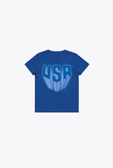 US Soccer | DC  Superman Youth T-Shirt - Blue