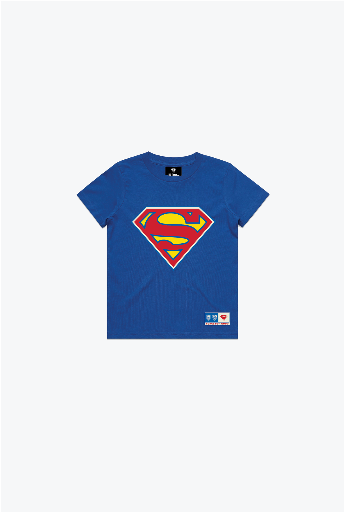 US Soccer | DC  Superman Youth T-Shirt - Blue