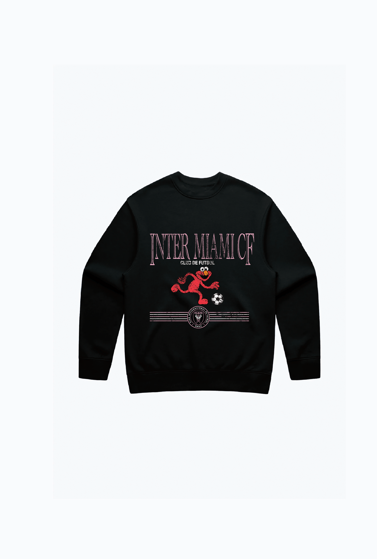 Inter Miami CF x Sesame Street Dribble Kids Crewneck - Black