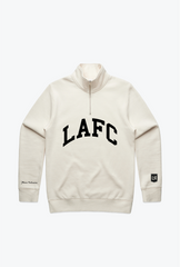Los Angeles FC Collegiate Quarter Zip - Ivory