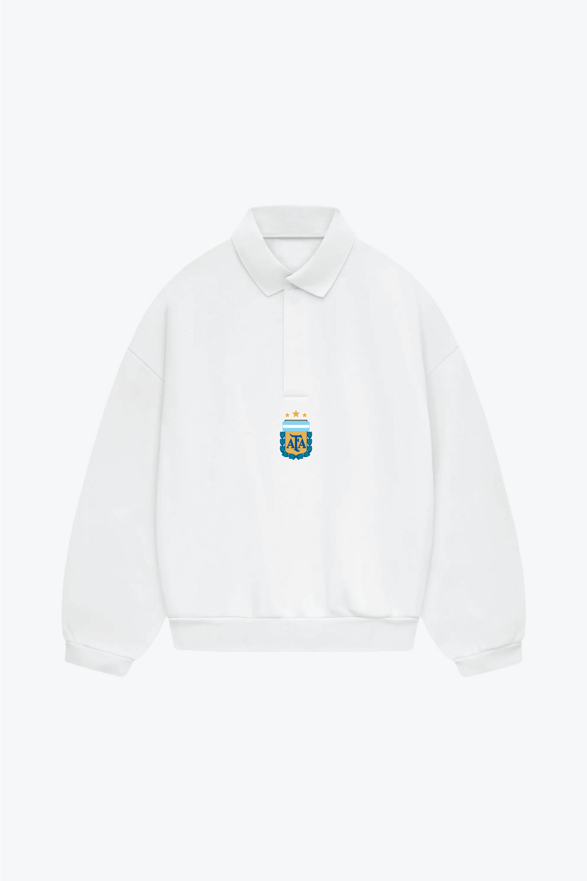 AFA Oversized Rugby - White
