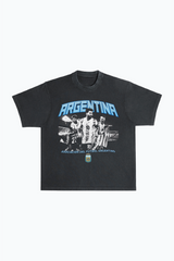 AFA Heavyweight Garment Dyed T-Shirt - Black