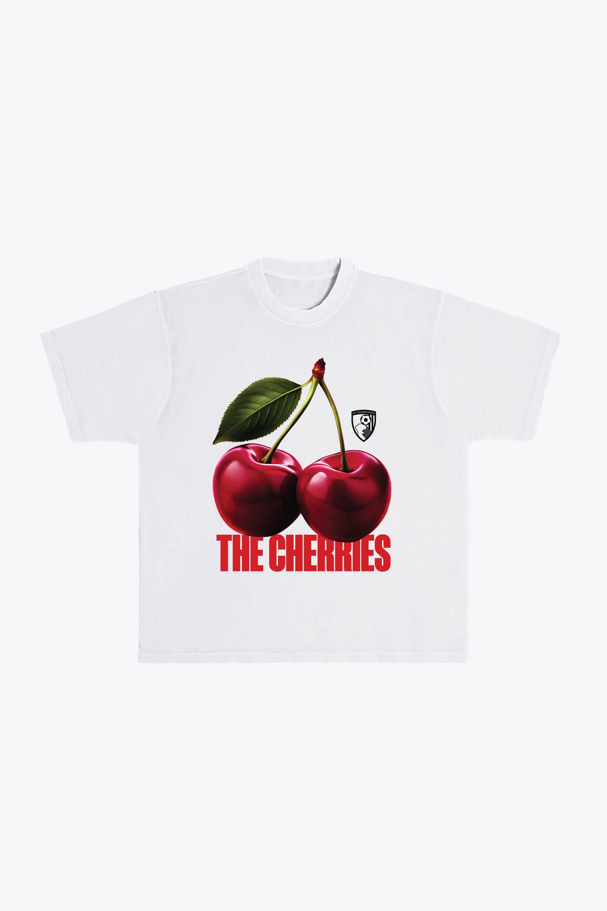 AFC Bournemouth Heavyweight T-Shirt - White