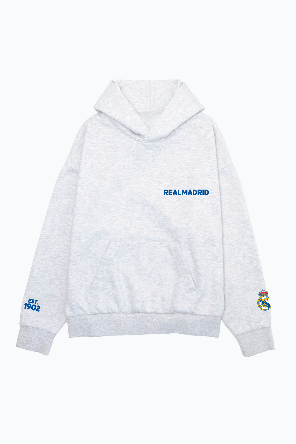 Real Madrid SuperHeavyâ¢ï¸ Hoodie - Ash
