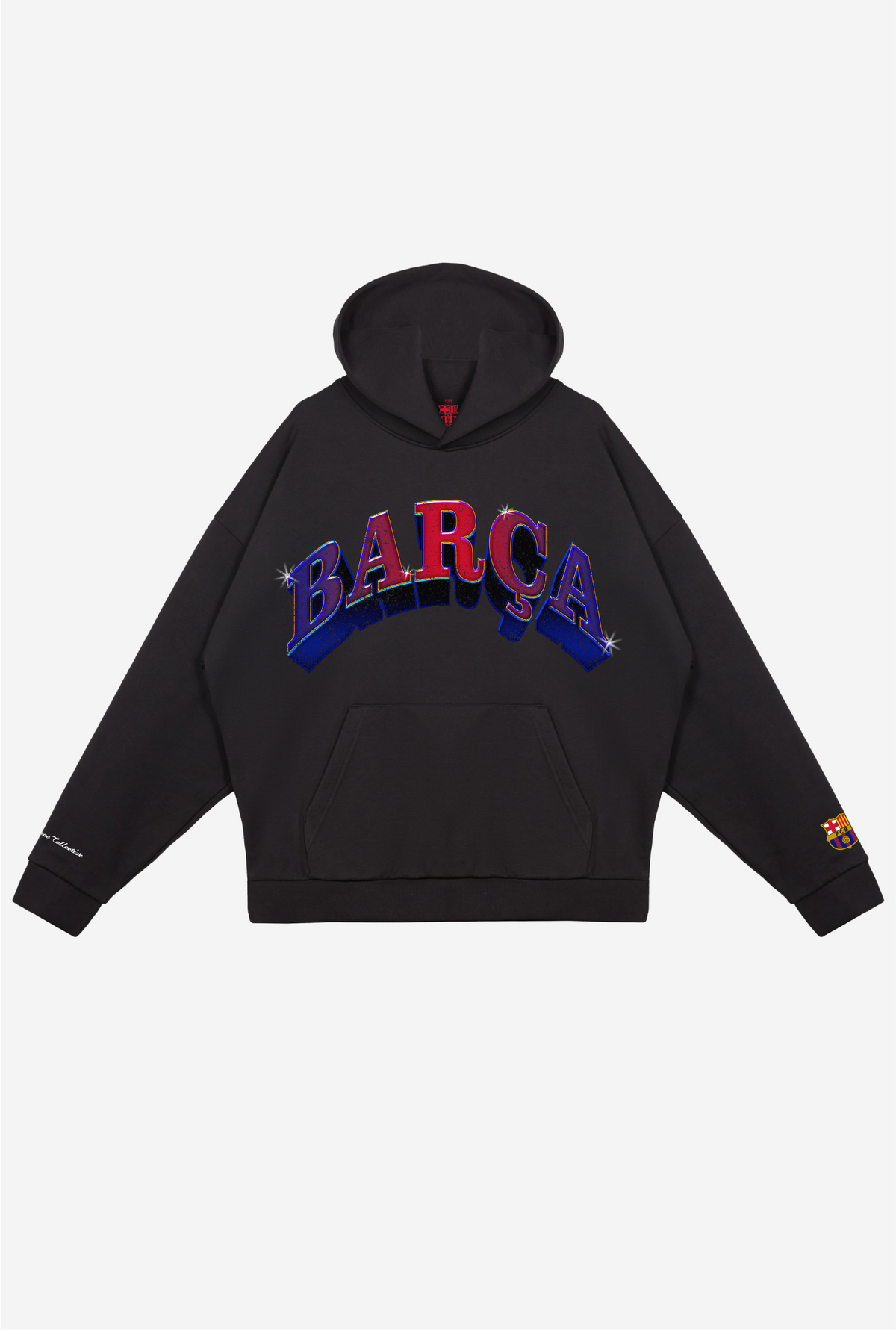 FC Barcelona SuperHeavyâ¢ï¸ Hoodie - Black