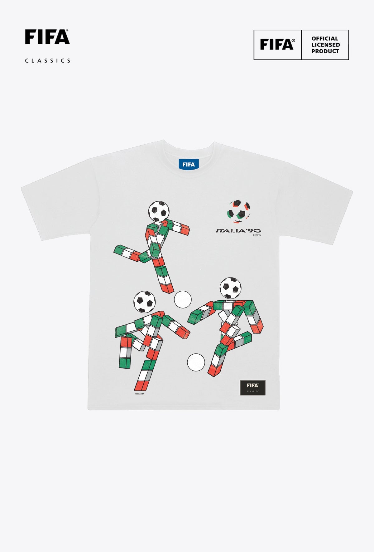 FIFA World Cupâ¢ Italy Mascot Heavyweight T-Shirt - White