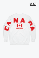 FIFA World Cup 2026â¢ Canada Spirit Crewneck - White