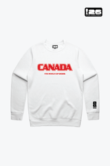 FIFA World Cup 2026â¢ Canada Spirit Crewneck - White