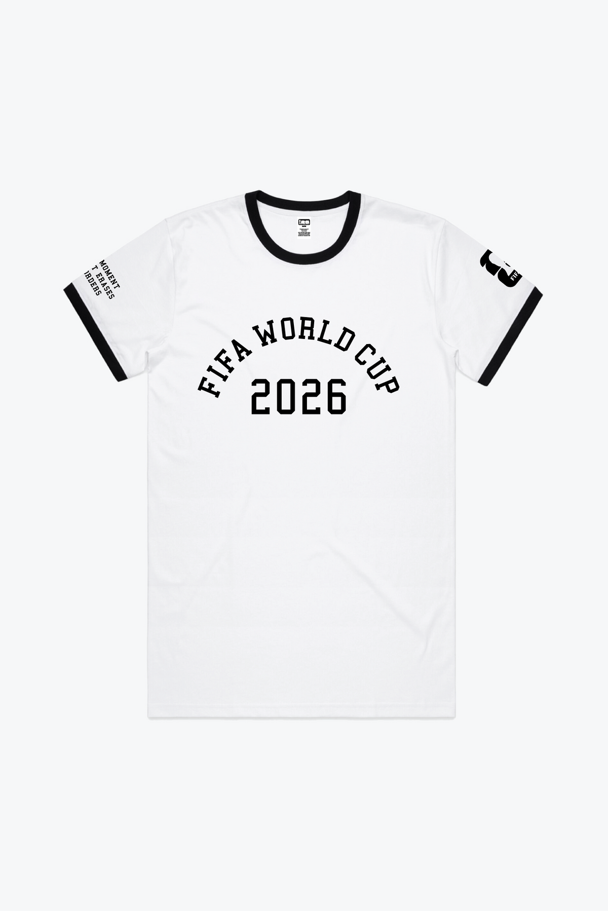 FIFA World Cup 2026â¢ Ringer T-Shirt - Black / White
