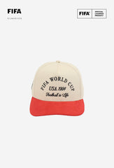 FIFA World Cup 1994â¢ USA Suede A-Frame Cap - Ivory / Red