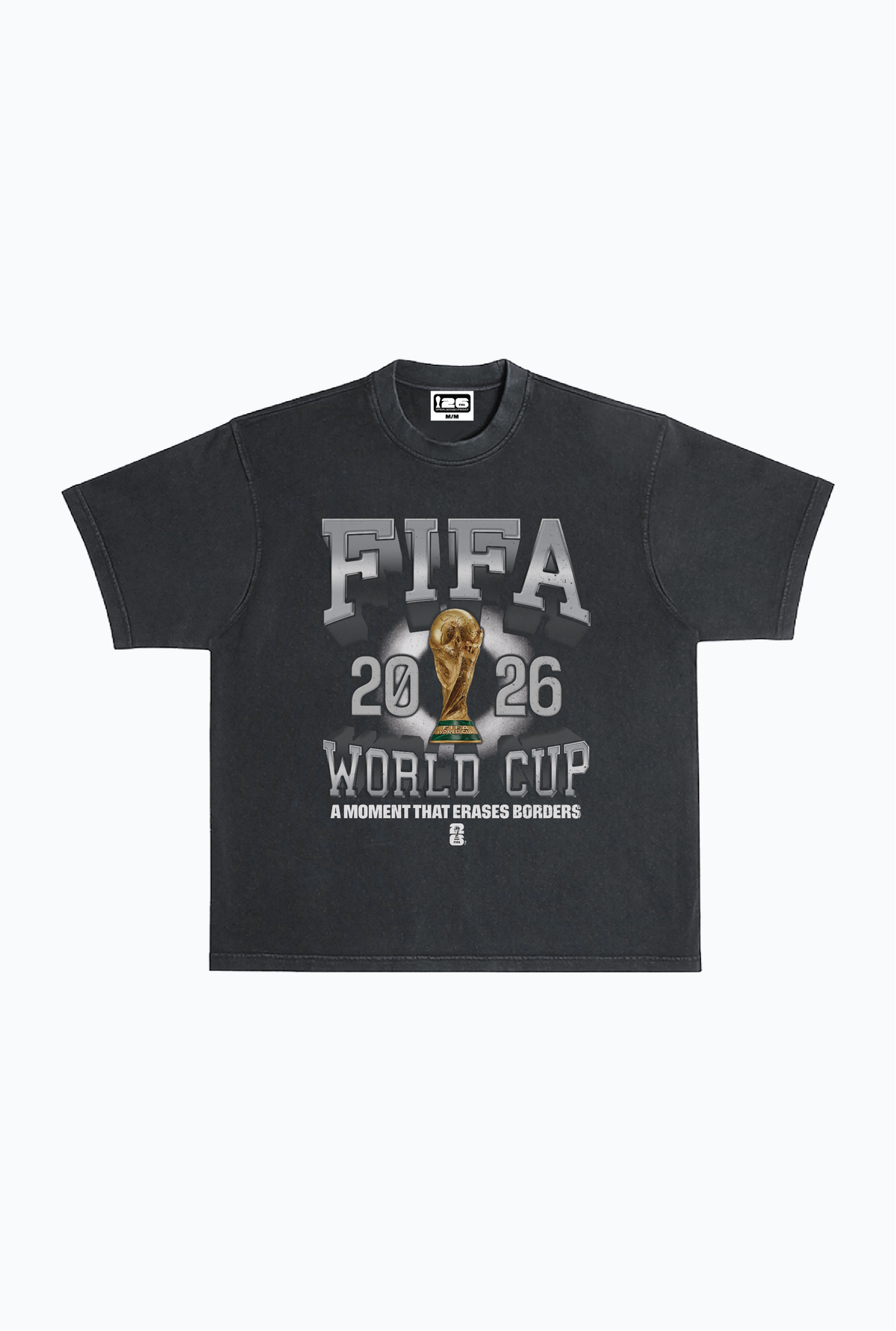 FIFA World Cup 2026â¢ Heavyweight Garment Dyed T-Shirt - Black