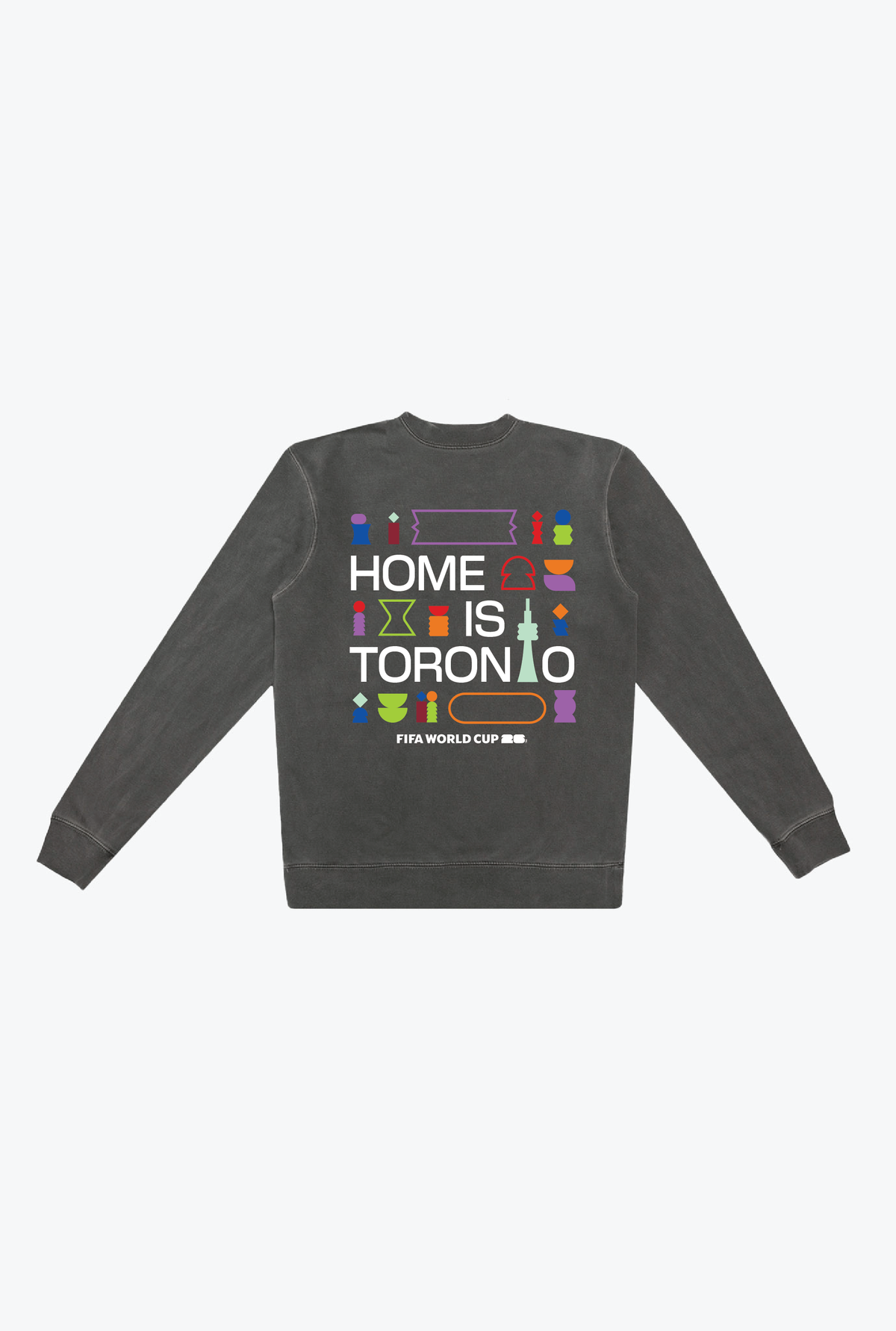 FIFA World Cup 2026â¢ Toronto Pigment Dye Crewneck - Black