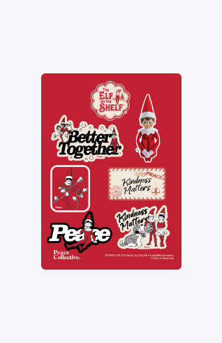 P/C x The Elf on the ShelfÂ® Sticker - Multicolour