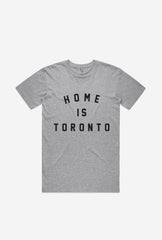 Home is Toronto Varsity T-Shirt - Grey