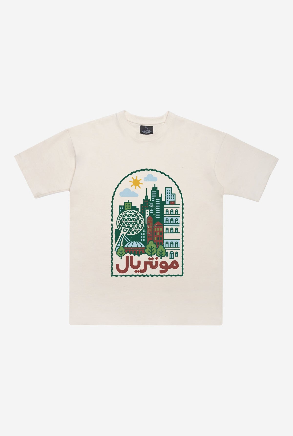 Home Away Montreal Heavyweight T-Shirt - Ivory