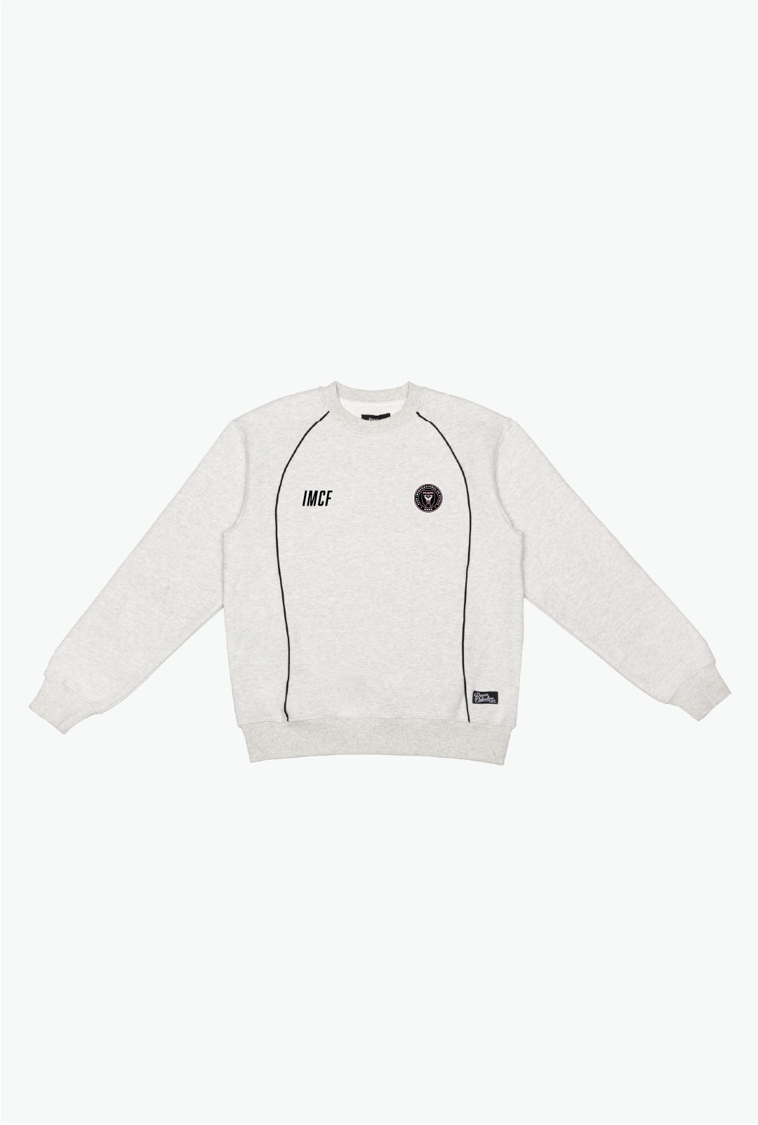 Inter Miami CF Heavyweight Piping Crewneck - Ash