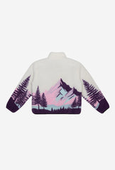Peace Basics Fleece Sherpa - Winter Berry