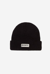 Peace Beanie - Black