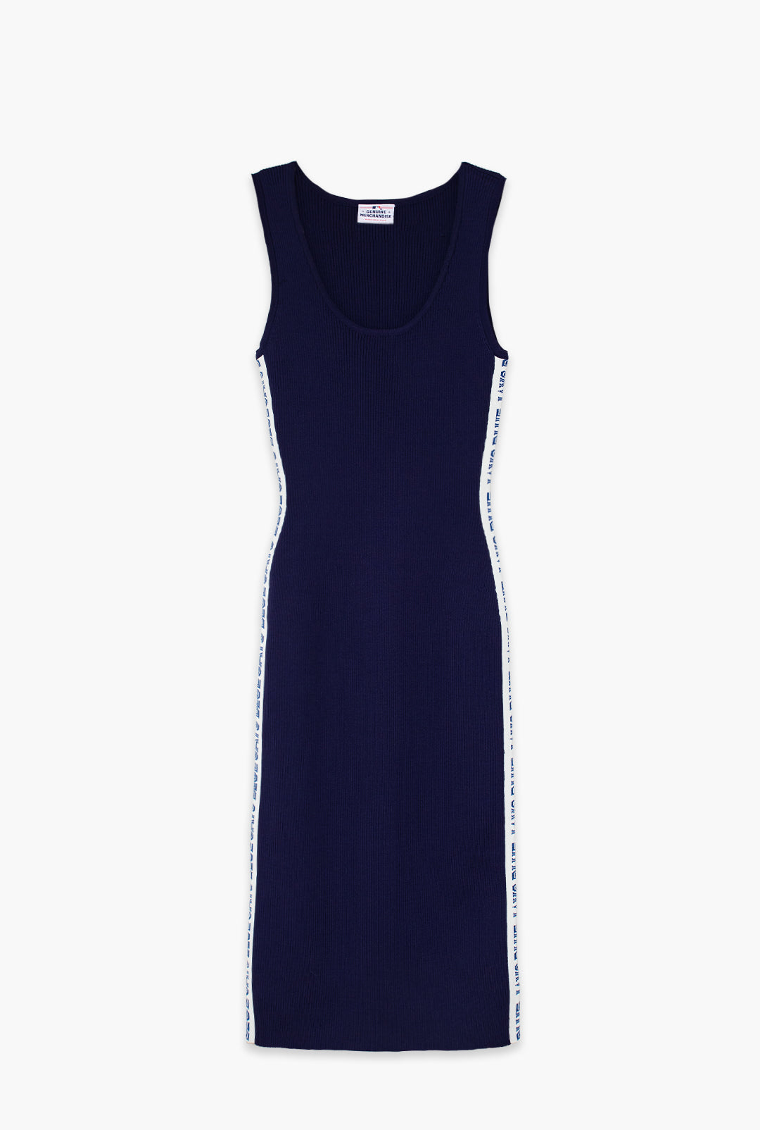 Toronto Blue Jays x Hazel Mae Women's Ribbed Tank Dress - Navy
