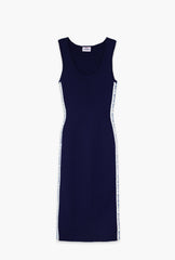 Toronto Blue Jays x Hazel Mae Women's Ribbed Tank Dress - Navy