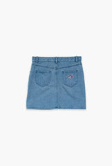 Toronto Blue Jays x Hazel Mae Denim Skirt - Blue Denim