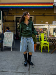 Boston Fleet Quarter Zip - Green