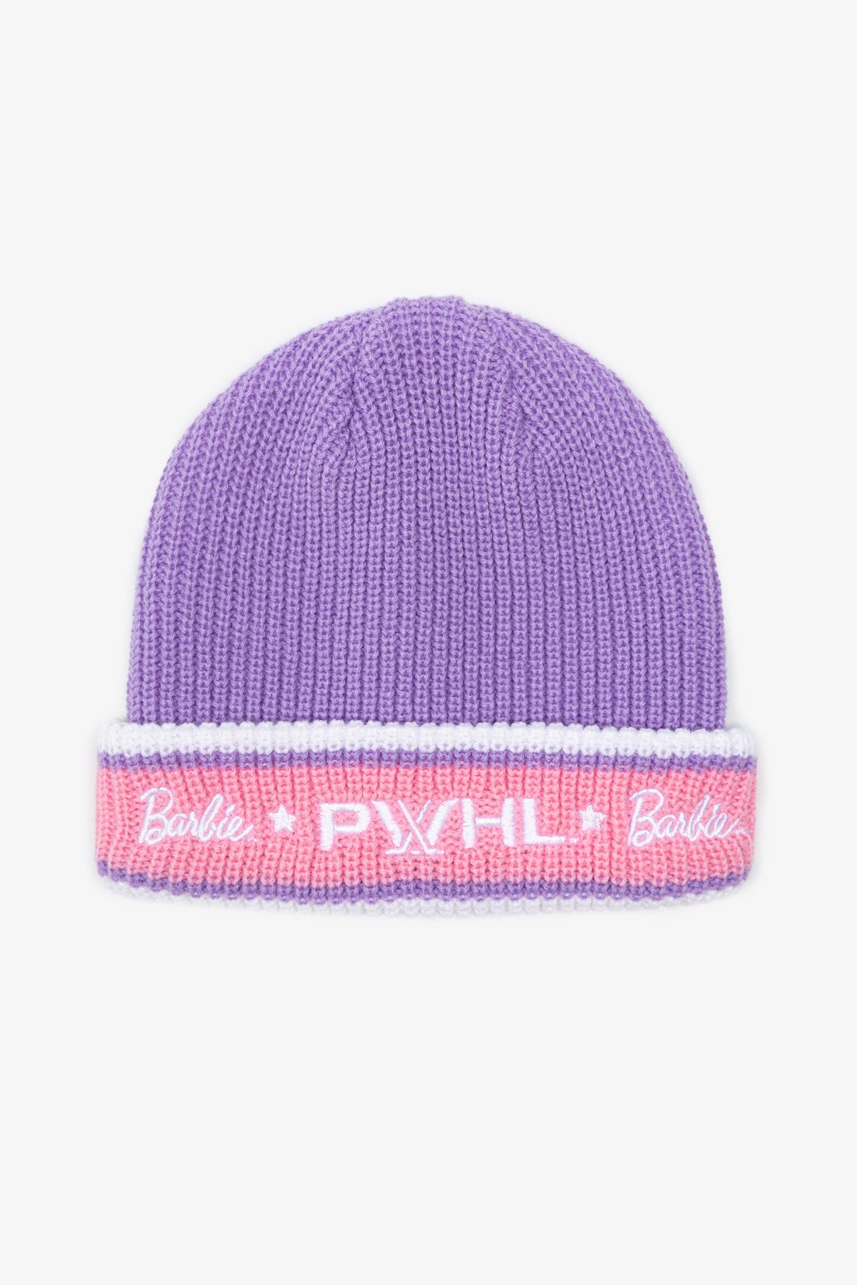 Barbie x PWHL Wordmark Beanie - Pastel Lilac