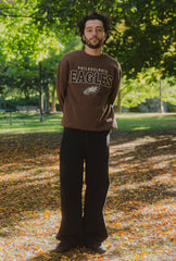 Philadelphia Eagles Heavyweight Crewneck - Cocoa