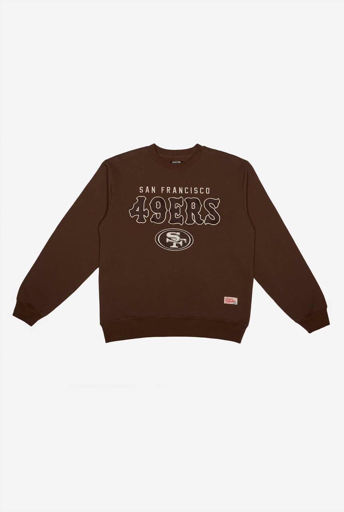 San Francisco 49ers Heavyweight Crewneck - Cocoa