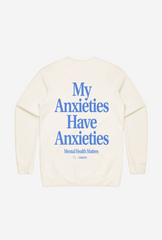 Peanuts My Anxieties have Anxieties Crewneck - Ivory