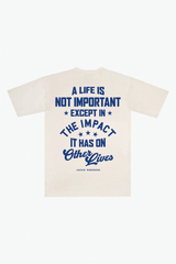 P/C x Jackie Robinson Vintage Heavyweight T-Shirt - Ivory