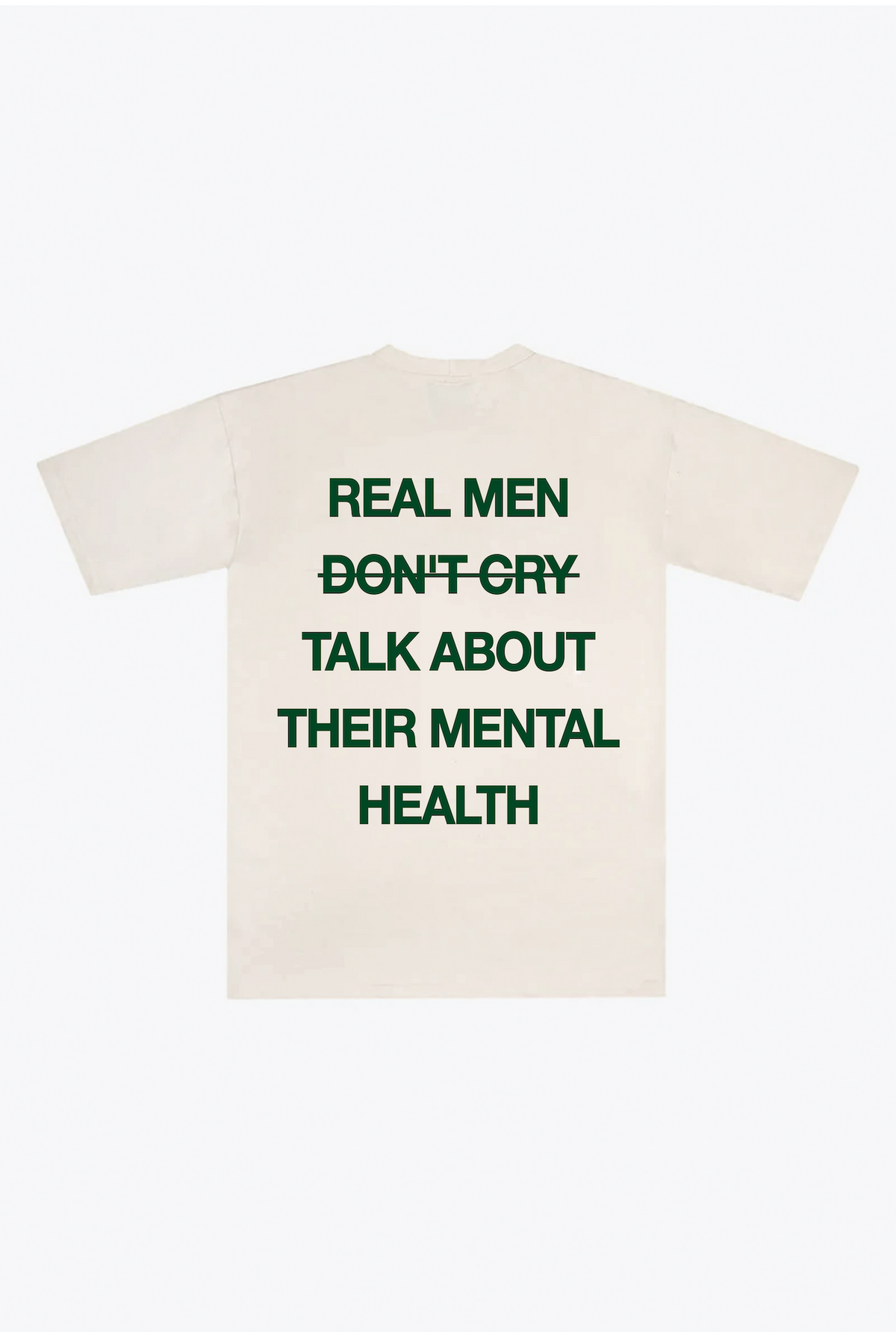 Real Men Heavyweight T-Shirt - Ivory
