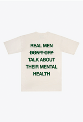 Real Men Heavyweight T-Shirt - Ivory