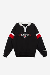 Kansas City Chiefs Oversized Rugby - Black / Red