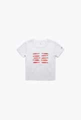 Lisbon Summer Baby Tee - White